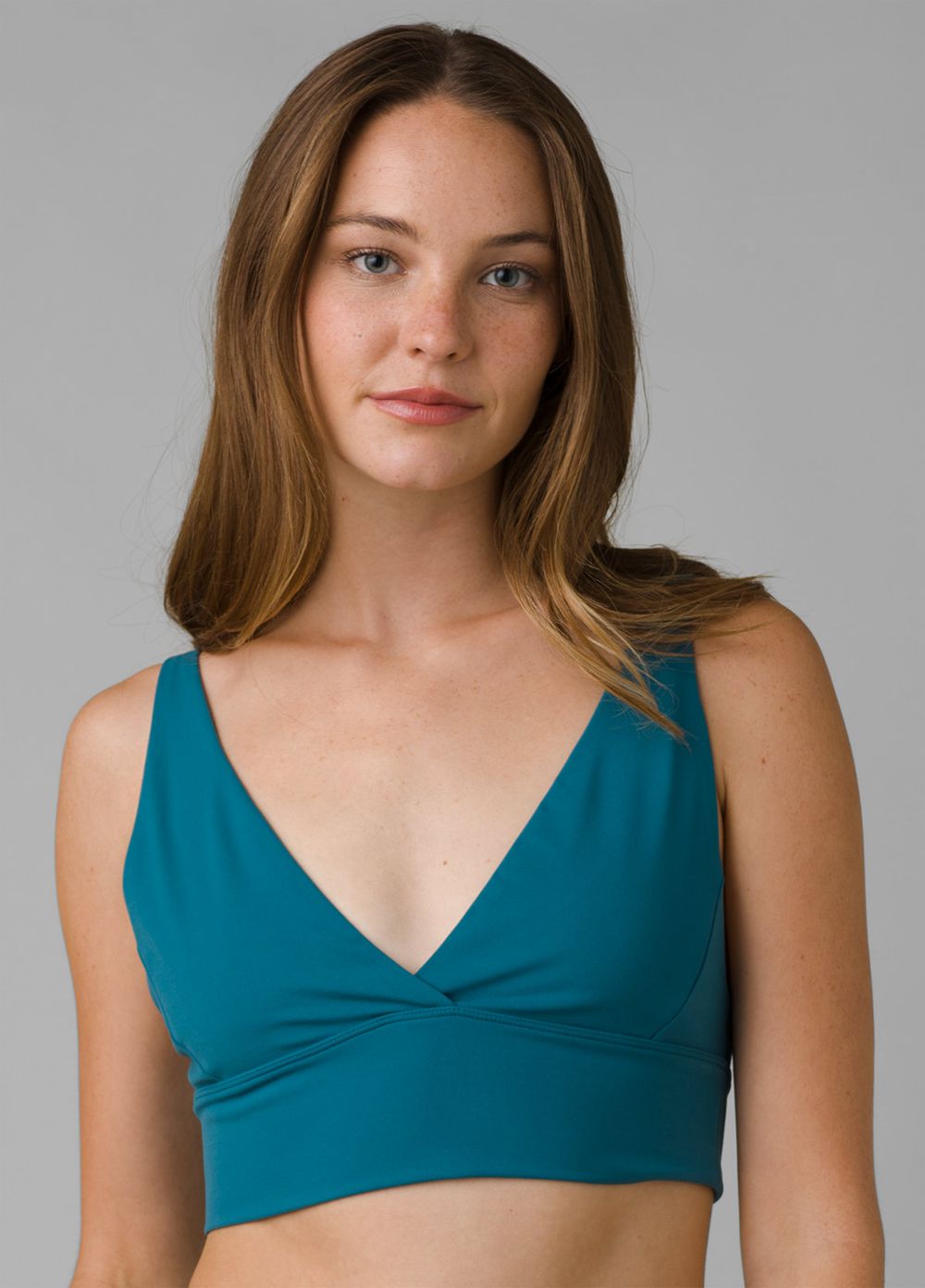 Blue Women's PrAna Layna Brami Bra | 80794-MVJE