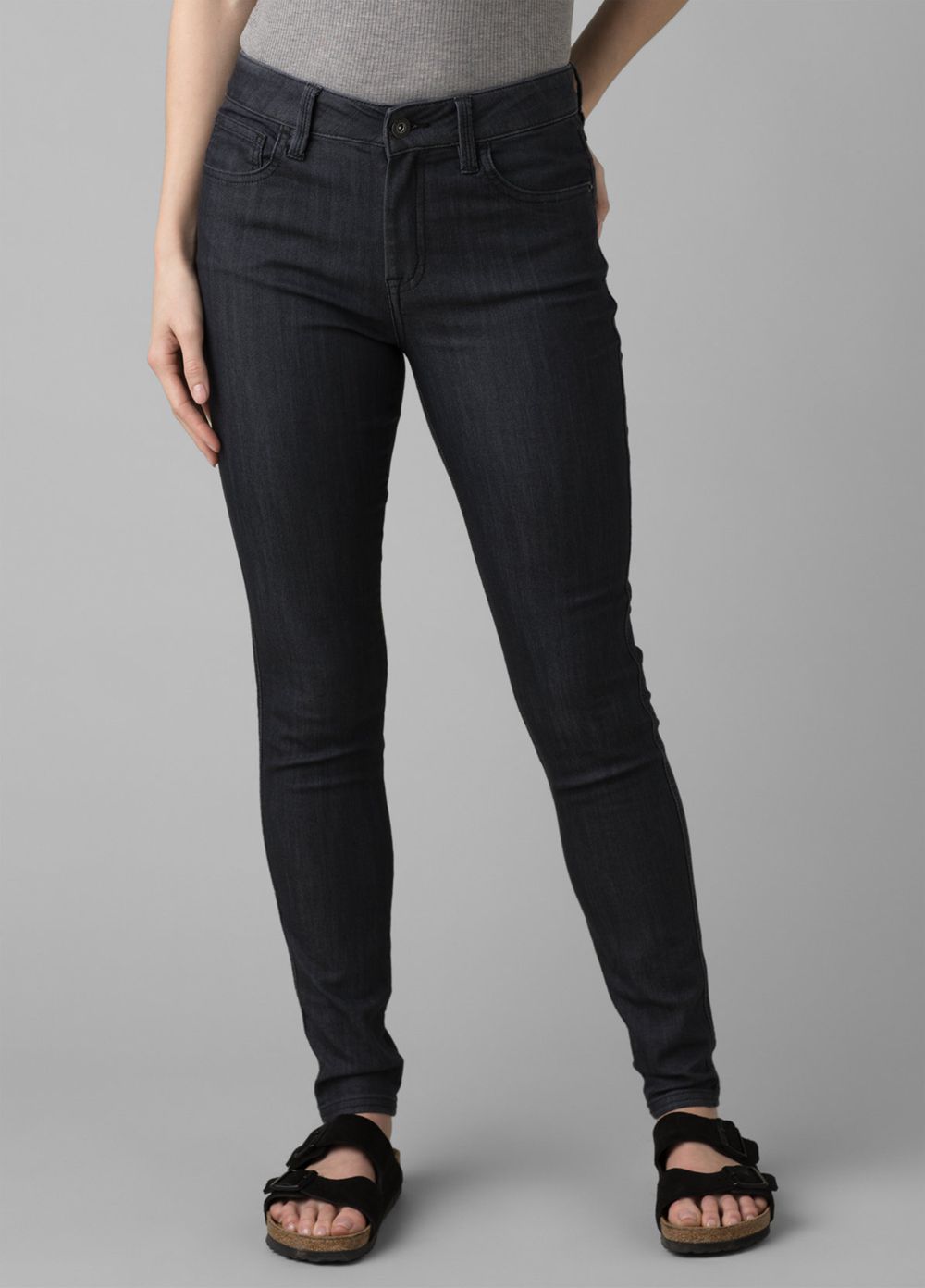 Blue Women's PrAna Oday Jeans | 61029-PNFY