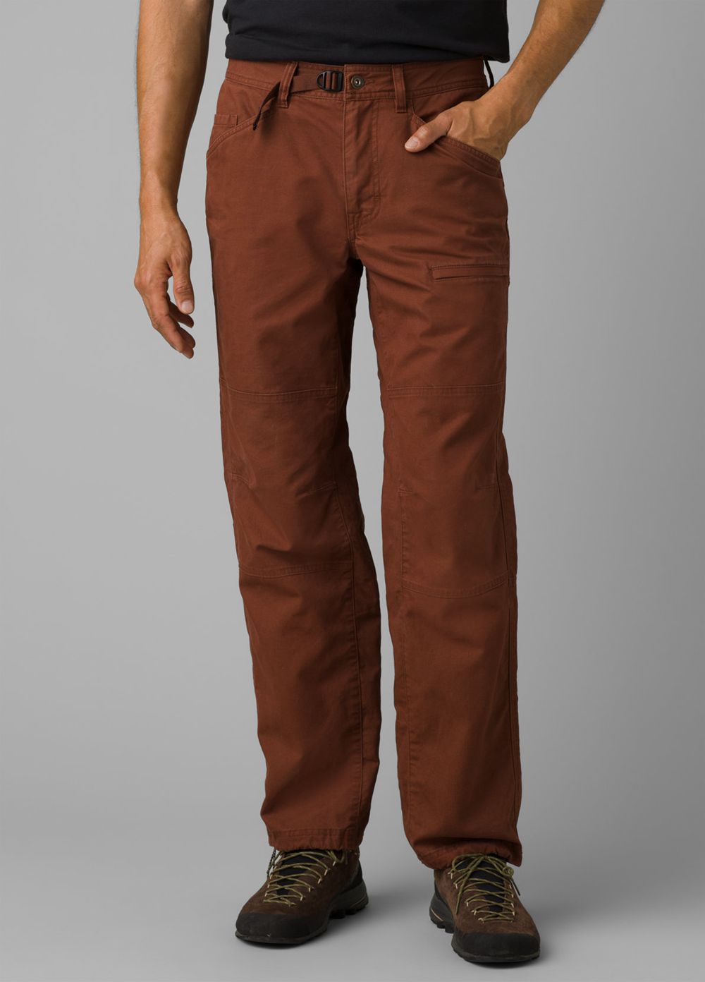 Brown Men's PrAna Kragg Pants | 78395-FKTX