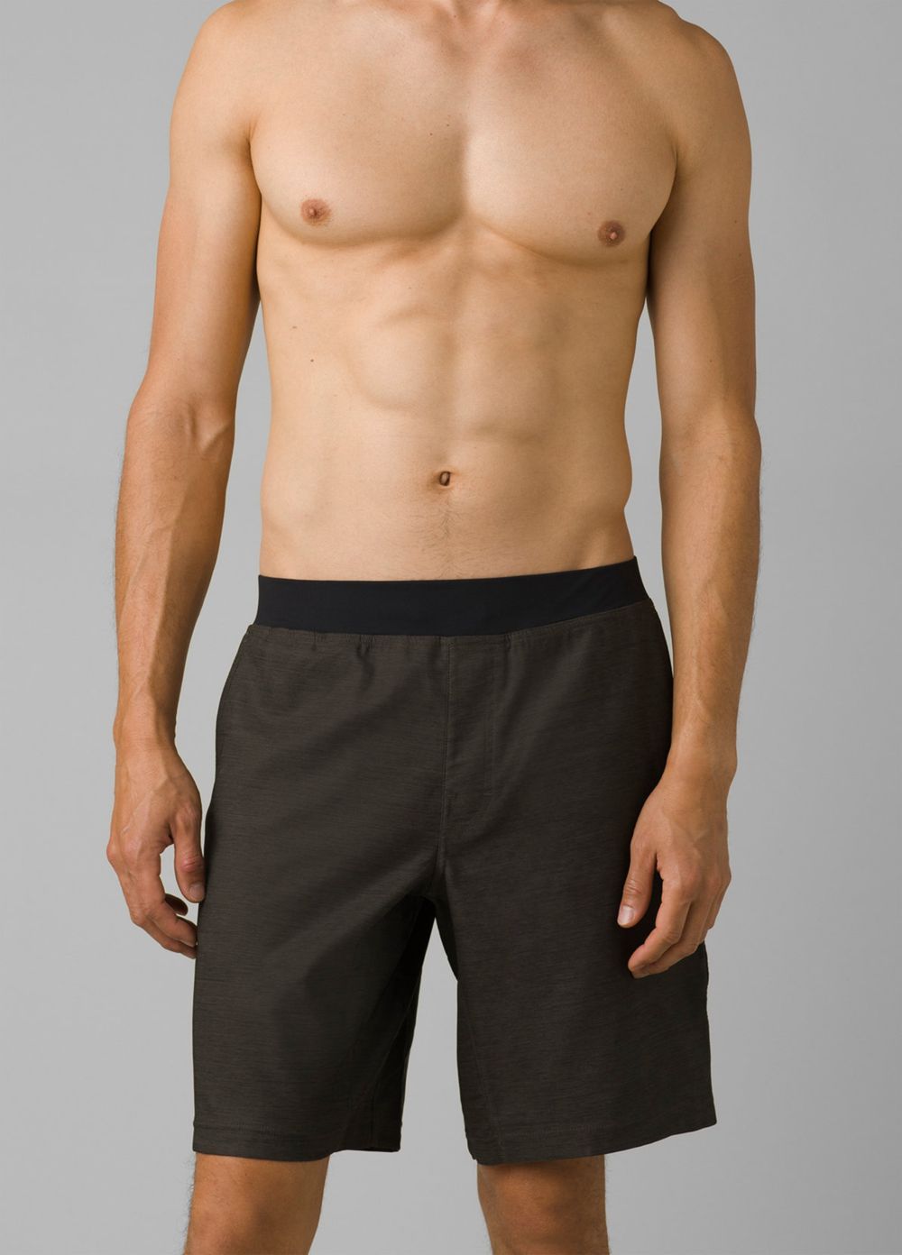 Brown Men's PrAna Peak to Creek Shorts | 71062-SPAV