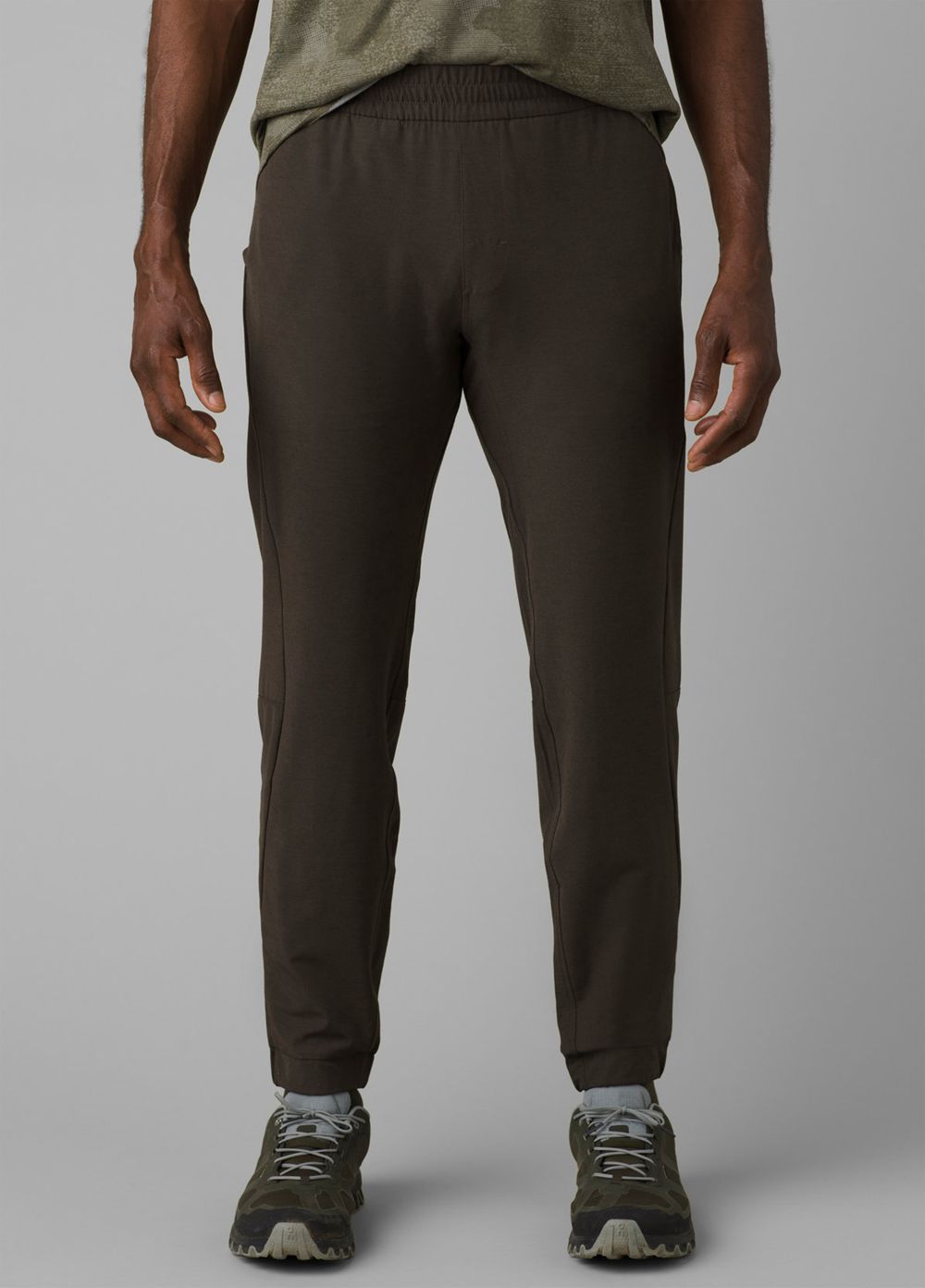 Brown Men's PrAna West Edge Jogger Pants | 65471-HMOJ