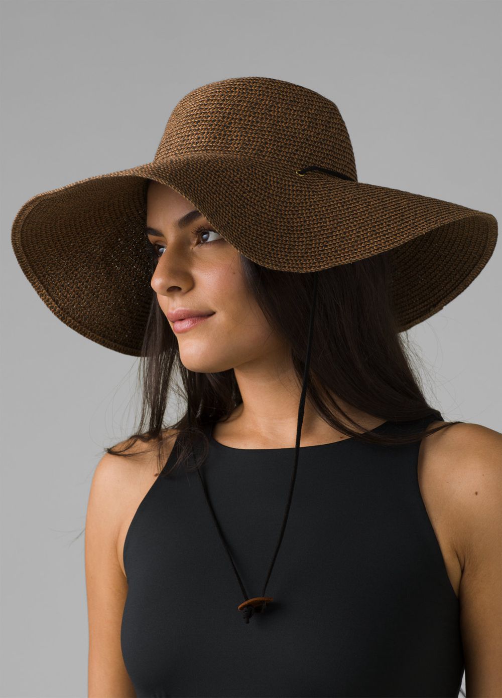 Brown Women's PrAna Genevieve Sun Hats | 15083-UOYD