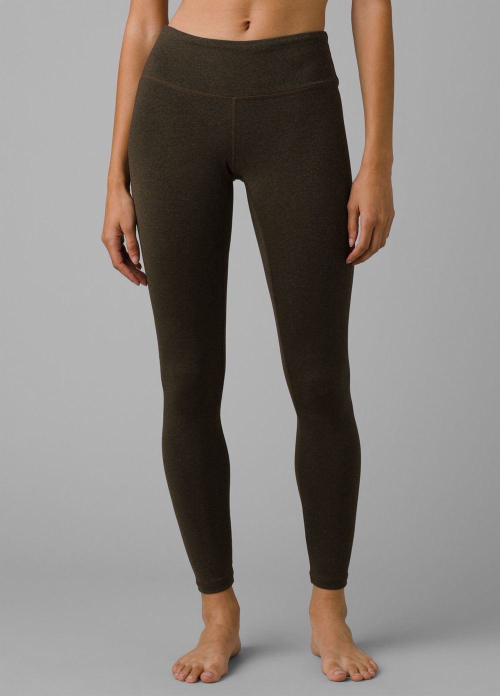 Brown Women's PrAna Pillar 7/8 Leggings | 71206-ZUTR