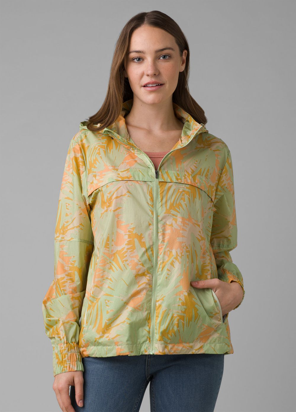 Green Women's PrAna Whistler Jackets | 46352-BDGR