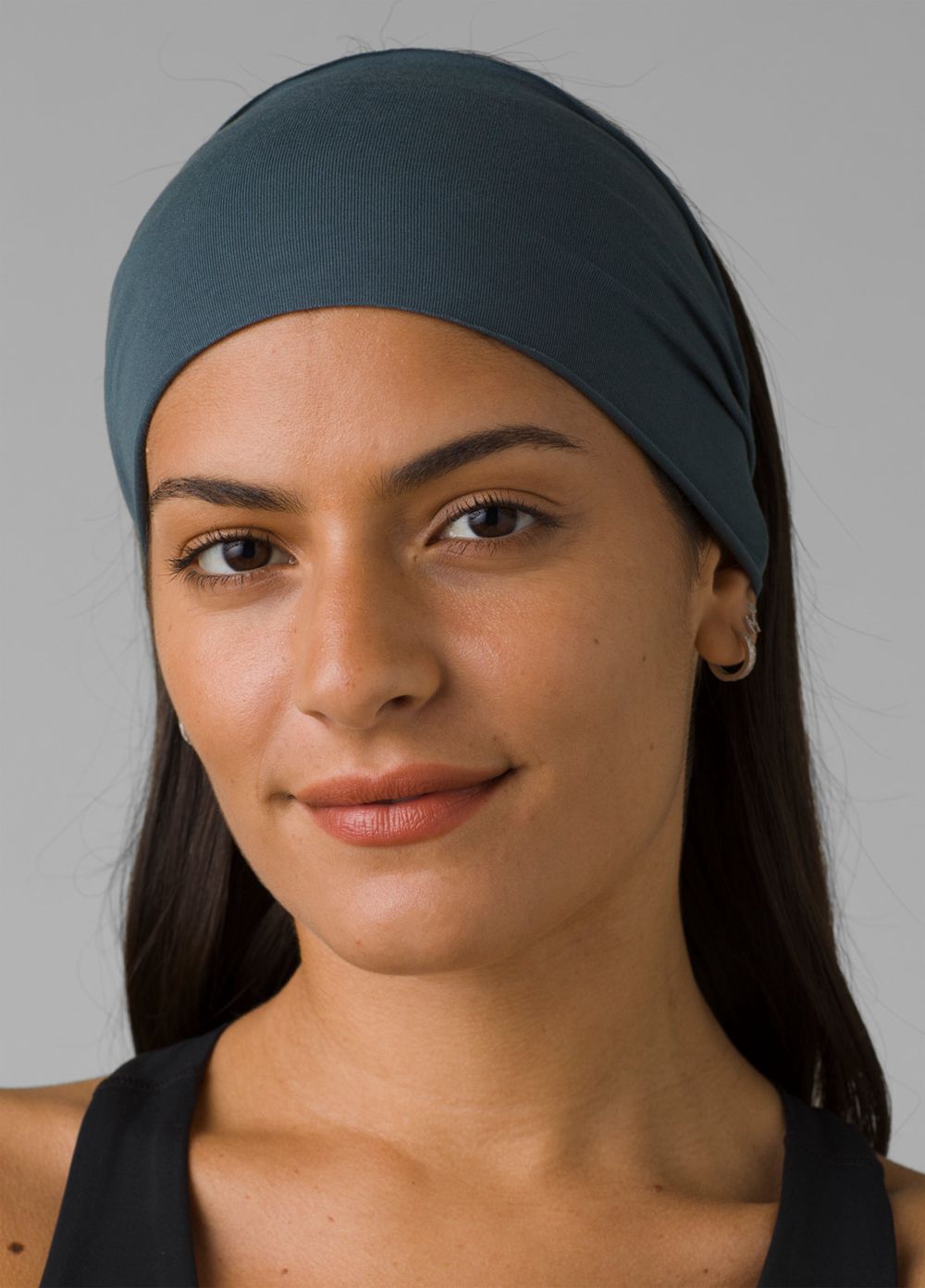 Grey Blue Men's PrAna Organic Headband | 95738-OBWG