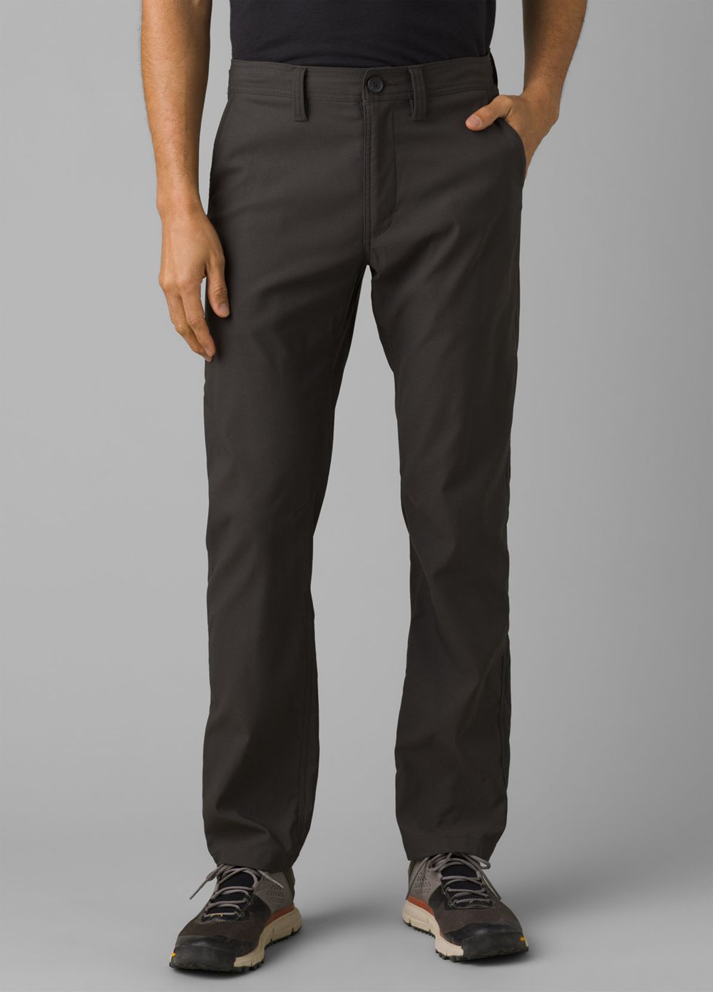 Grey Men's PrAna Alameda Pants | 23518-UTOK