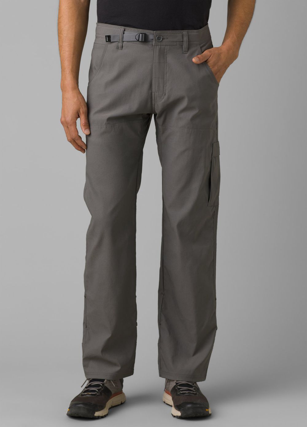 Grey Men's PrAna Stretch Zion II Pants | 65248-AVRI