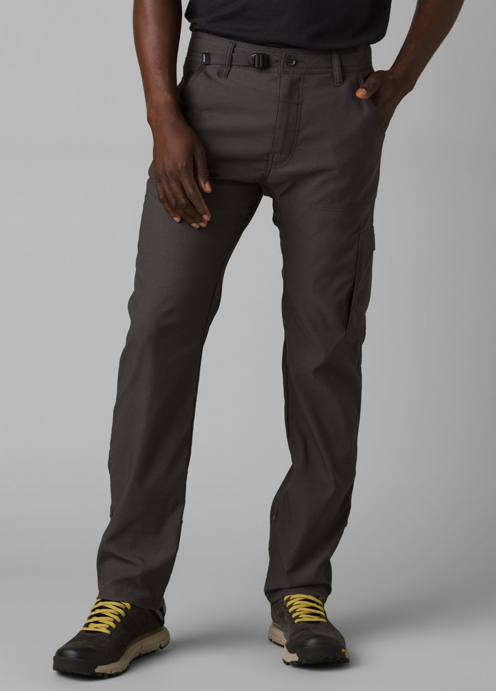 Grey Men's PrAna Stretch Zion Slim II Pants | 03526-HWBL