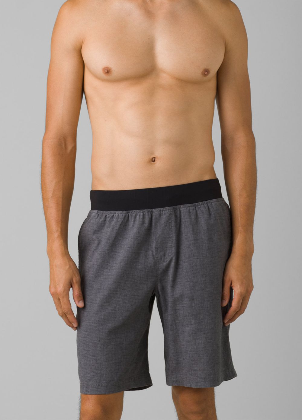 Grey Men's PrAna Vaha Shorts | 24681-PFTZ