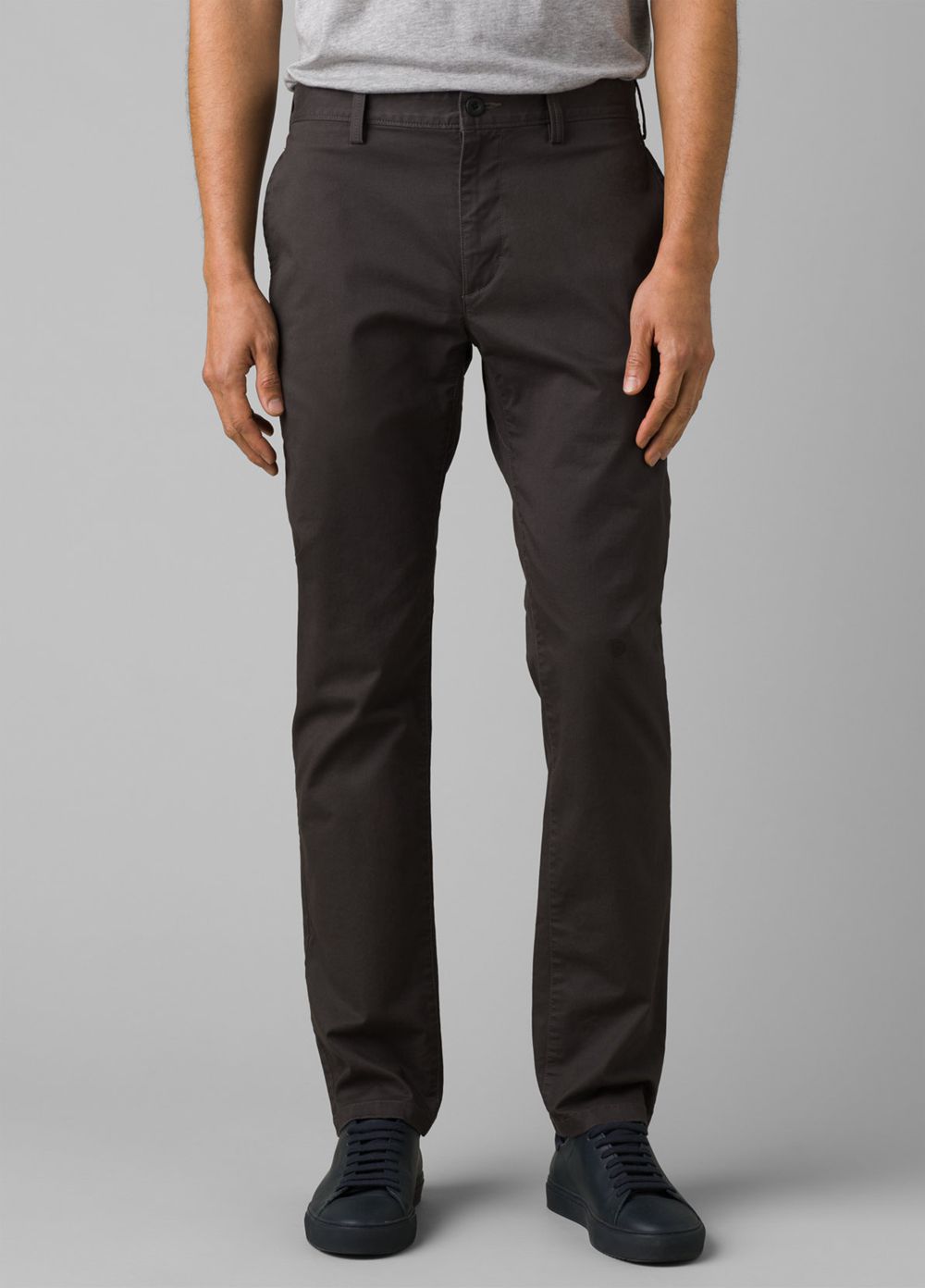 Grey Men's PrAna Westover Pants | 78694-VYNZ