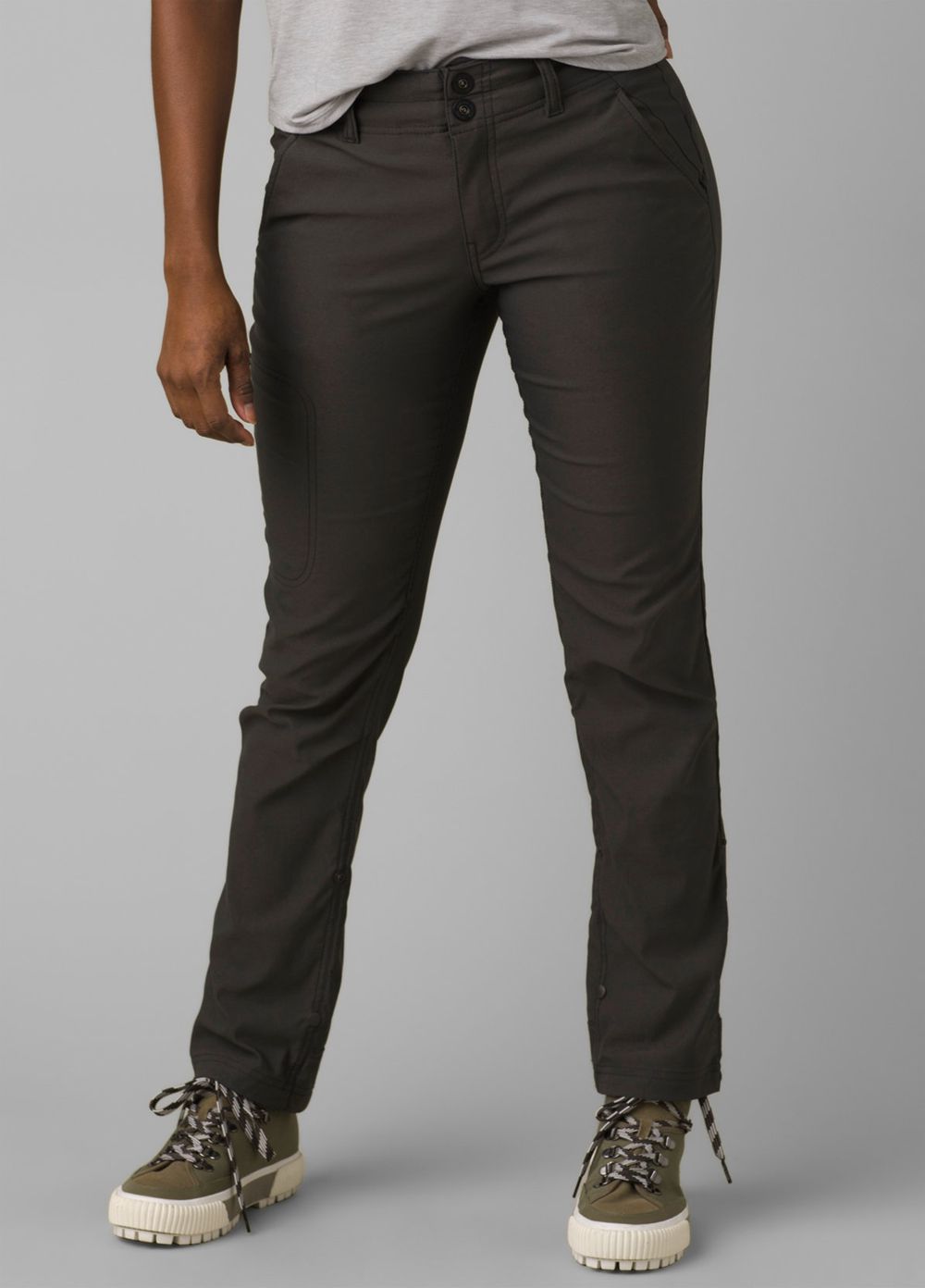 Grey Women's PrAna Alana Pants | 32076-WJUA