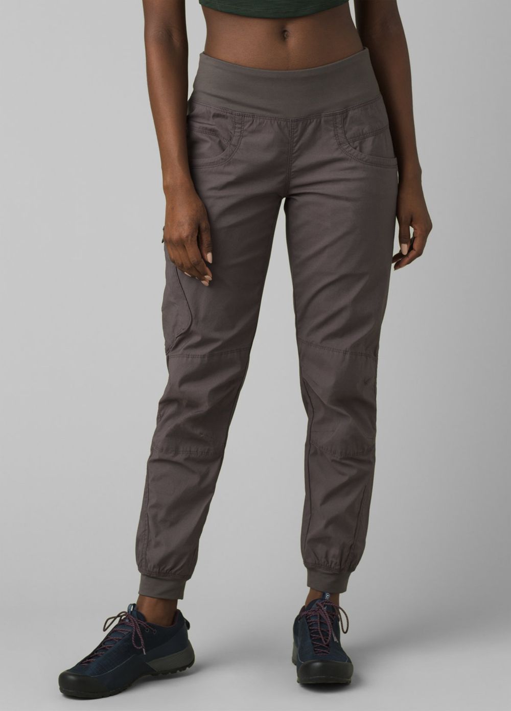 Grey Women's PrAna Kanab Pants | 14603-VKTB