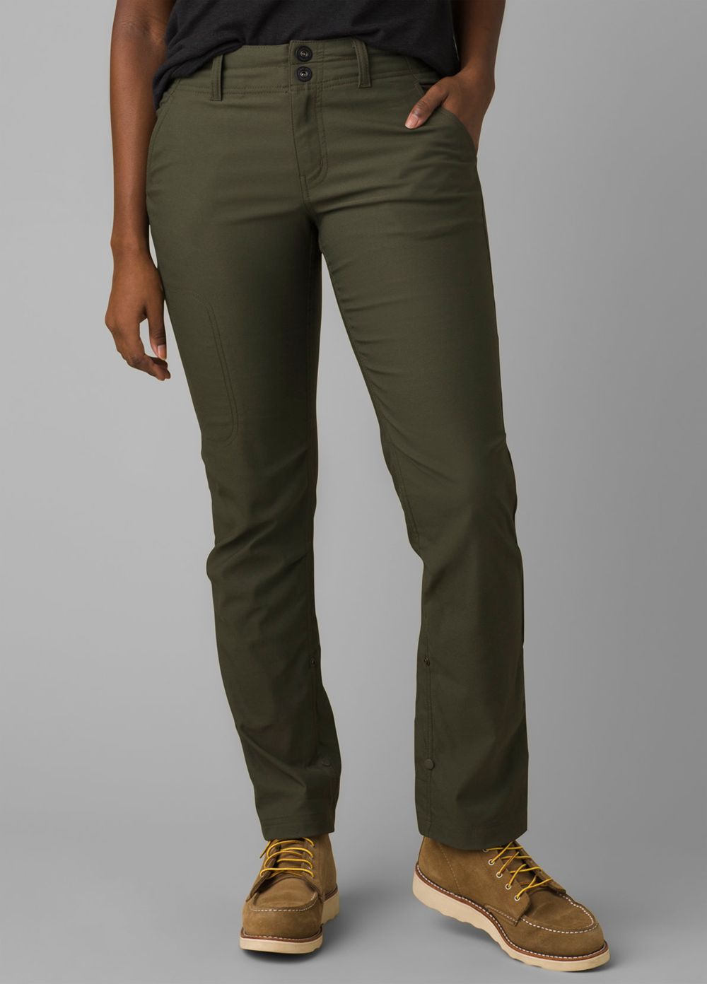 Olive Women's PrAna Alana Pants | 41862-NOSJ