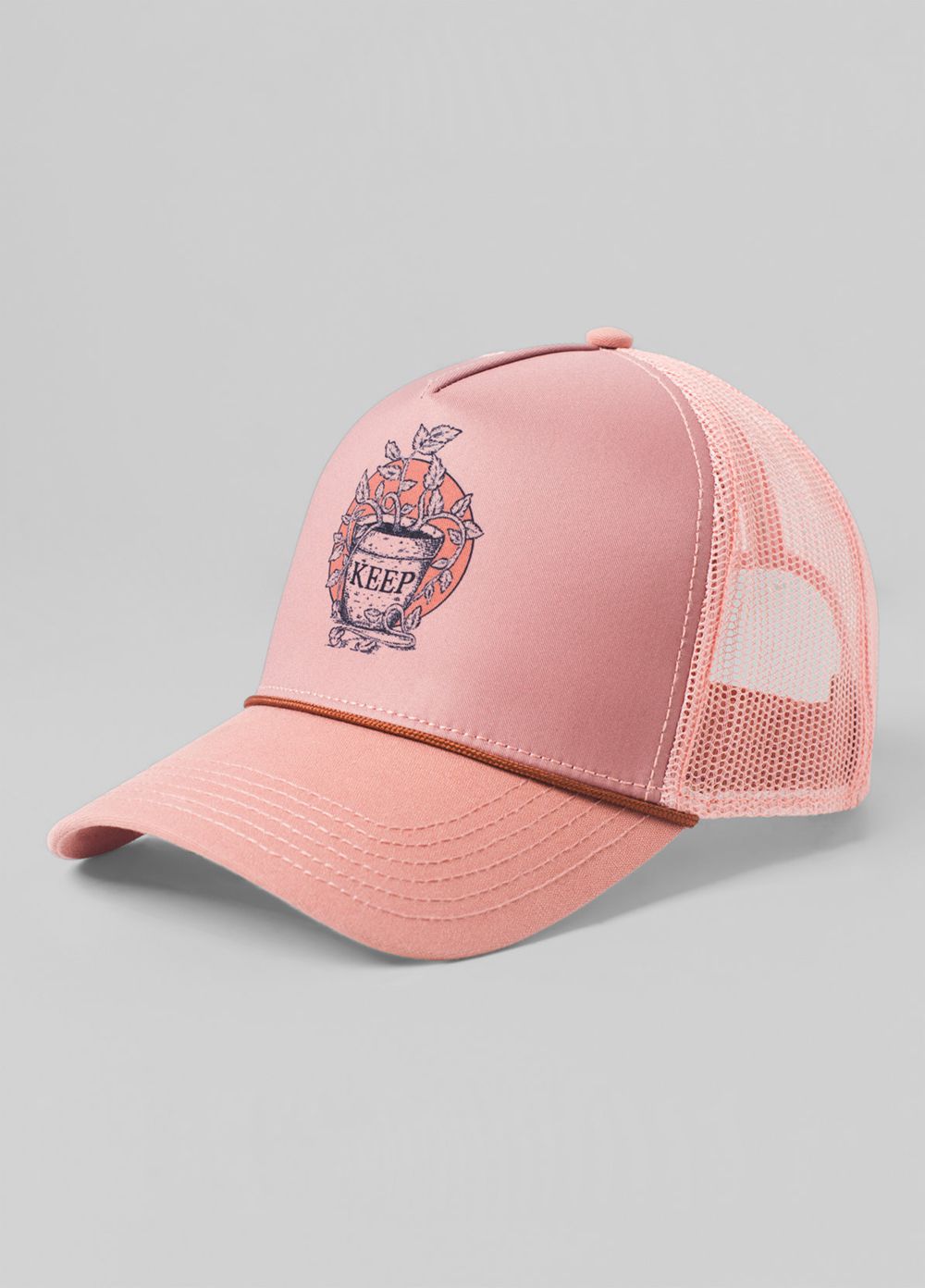 Pink Women's PrAna Journeyman 2.0 Hats | 64930-PGIJ