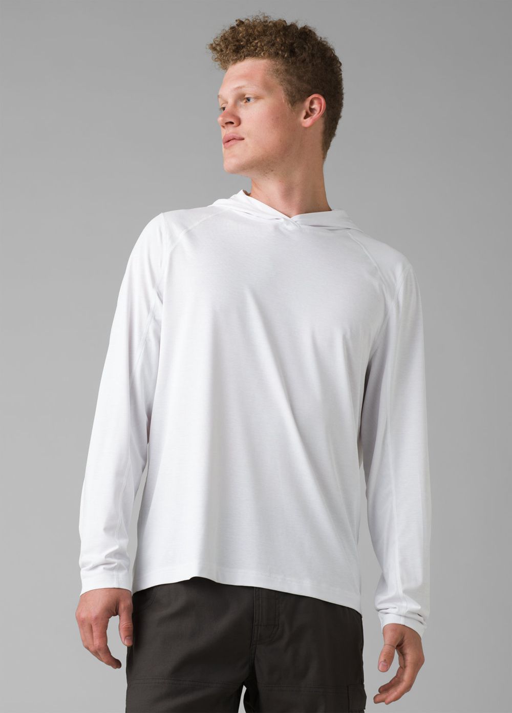 White Men's PrAna Calder Hoodie | 39046-ZNCQ